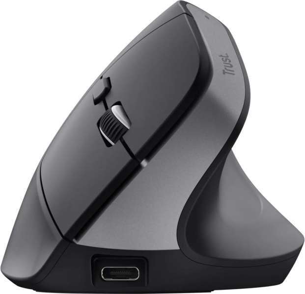 Trust Bayo+ Wireless Ergonomic Mouse Black