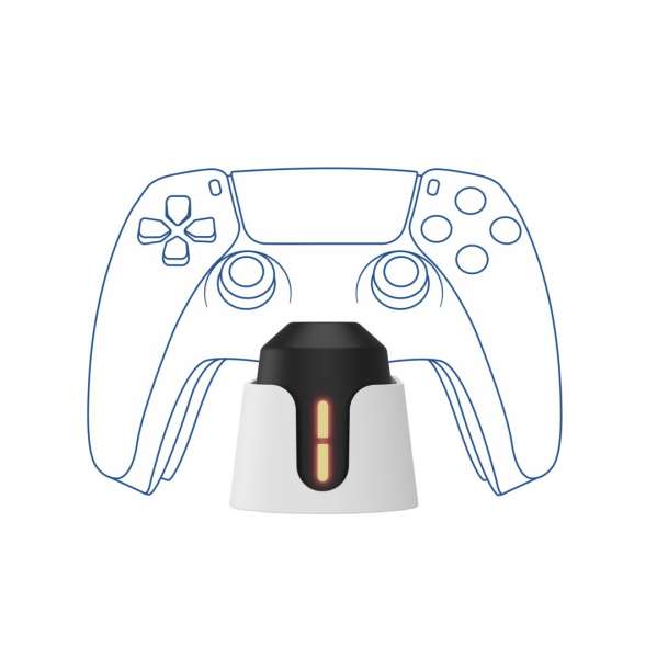 Trust GXT 228 Dual charging dock for PS5 controllers White