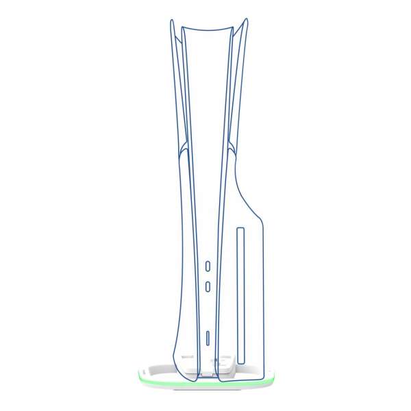 Trust GXT 229 LED Vertical Stand for PS5 White