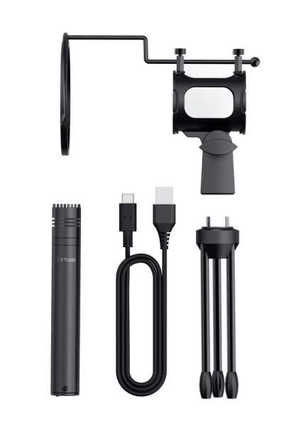 Trust GXT 241 Velica Streaming Microphone Black