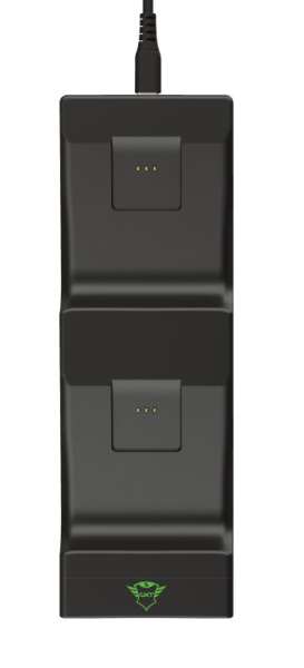 Trust GXT 250 Duo Charging Dock - Xbox Series X / S Black