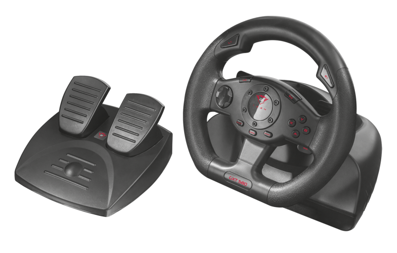Trust GXT 580 Vibration Feedback Racing Wheel