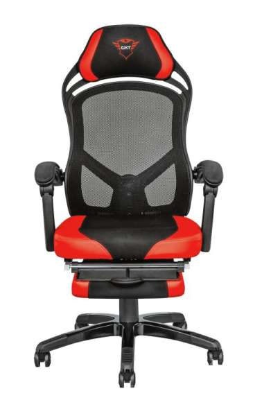 Trust GXT 706 Rona Gaming Chair with footrest Black/Red