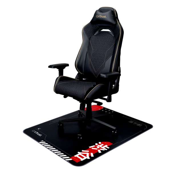 Trust GXT 715 Chair Mat Black/Red