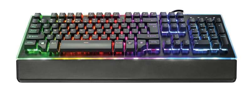 Trust GXT 860 Thura Semi-mechanical Keyboard Black UK