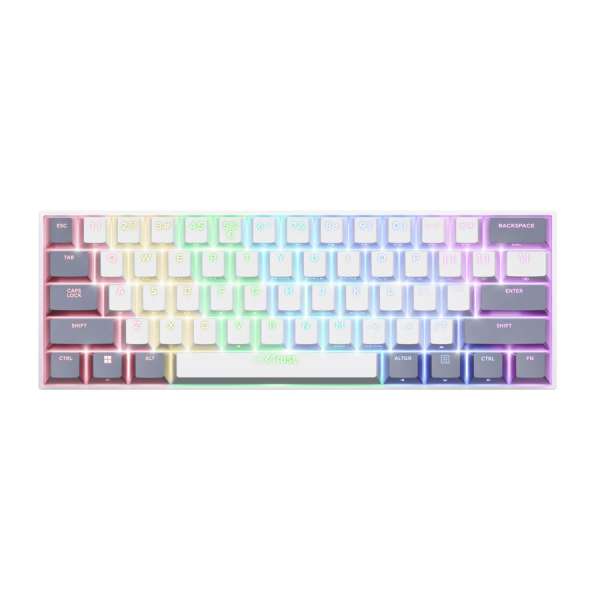 Trust GXT 873 Acira Mechanical Gaming Wireless Keyboard White US