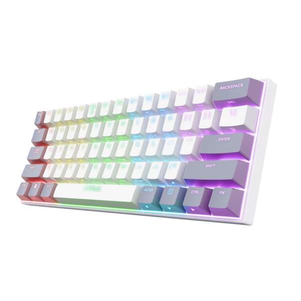 Trust GXT 873 Acira Mechanical Gaming Wireless Keyboard White US