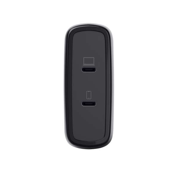 Trust Maxo 100W 2-Port USB-C GaN Charger Black