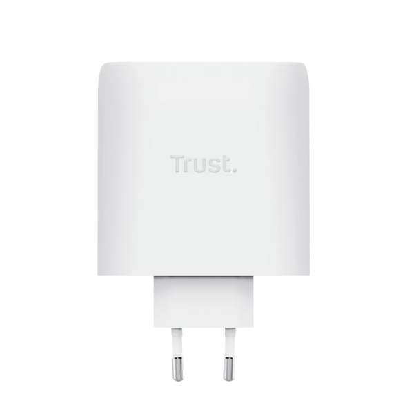 Trust Maxo 100W 2-Port USB-C GaN Charger White