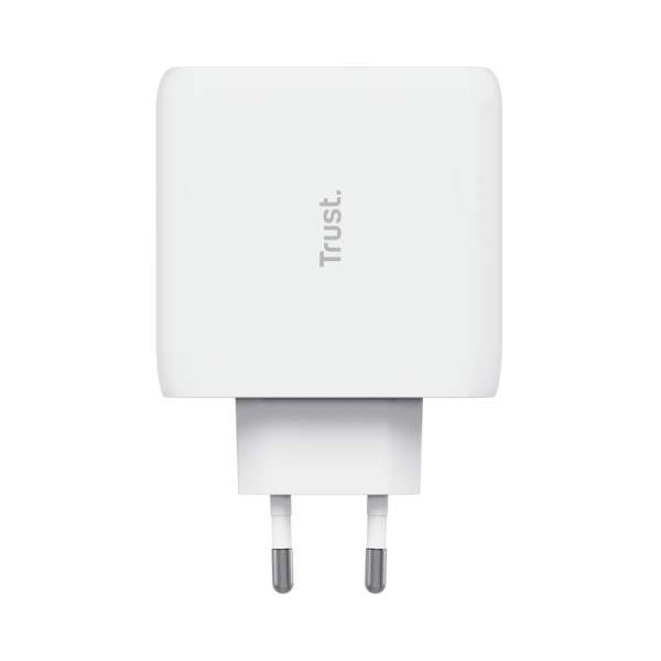 Trust Maxo Dual 65W USB-C Charger White