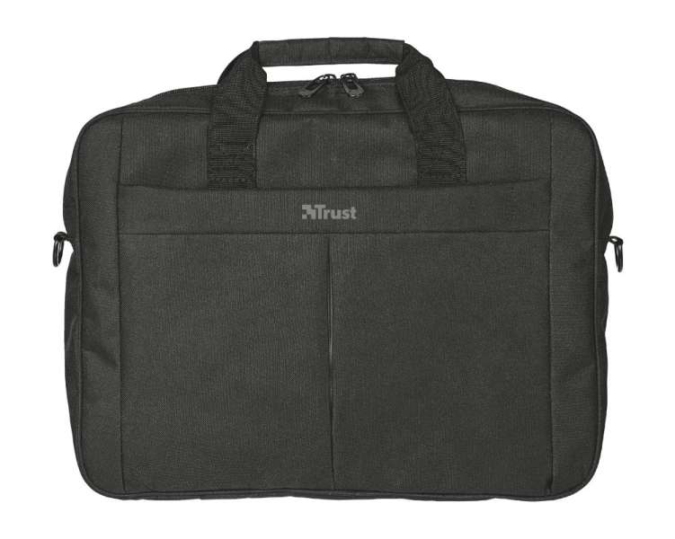 Trust Primo 16" Carry bag Black with wireless mouse