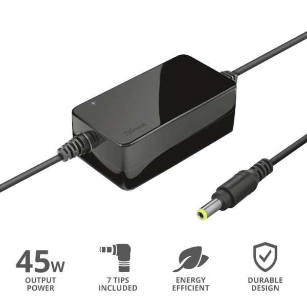 Trust Primo 18-20V / 2,4A 45W univerzális hálózati notebook töltő