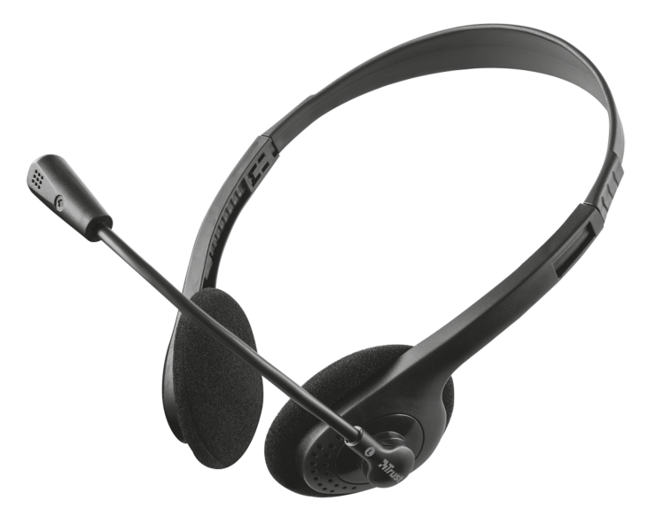 Trust Primo Chat Headset Black