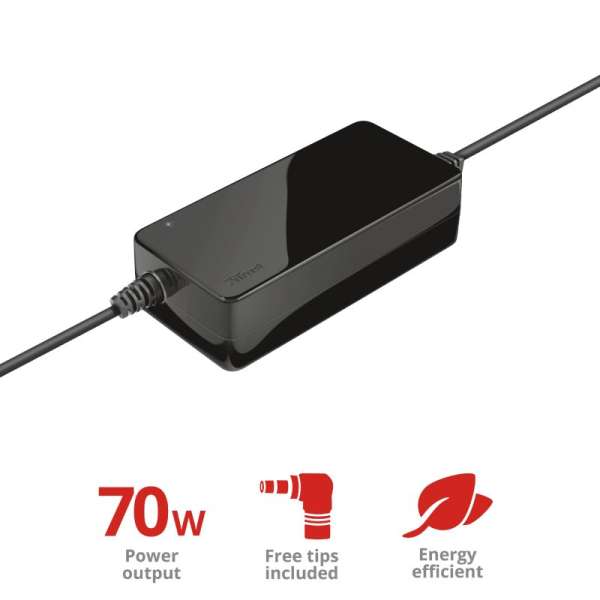 Trust Primo 19V / 3,6A 70W univerzális hálózati notebook töltő