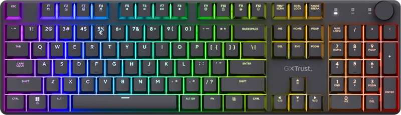 Trust Torix Wireless Mechanical Gaming Keyboard Black US