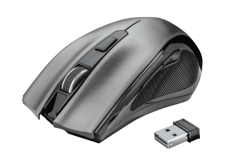 Trust Tecla-2 Wireless Keyboard + Mouse Black HU