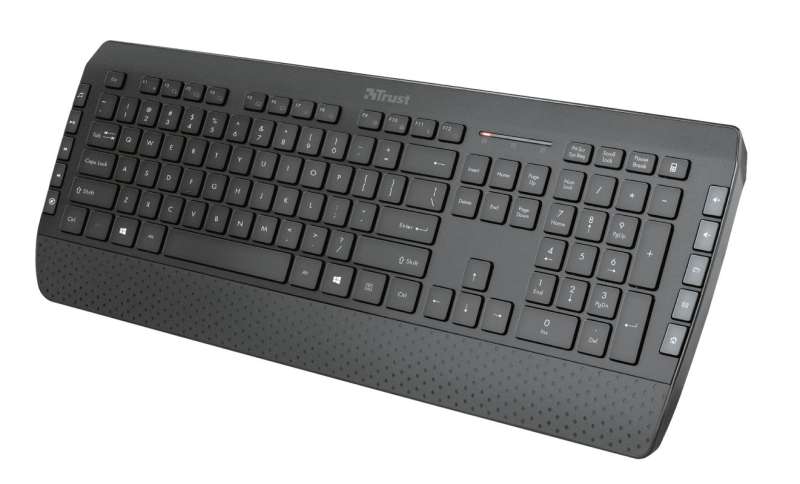 Trust Tecla-2 Wireless Keyboard + Mouse Black HU