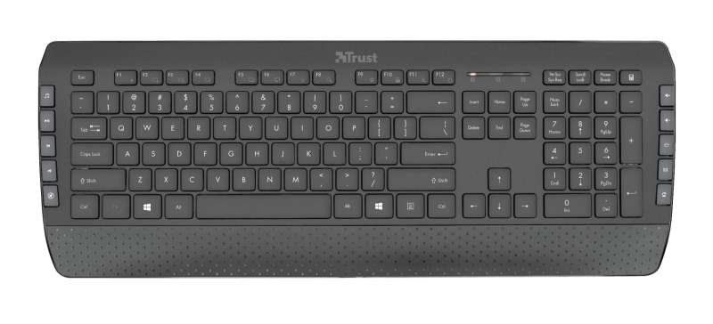 Trust Tecla-2 Wireless Keyboard + Mouse Black HU