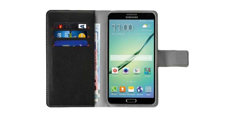 Trust Urban Verso Universal Wallet Case for 4,7” Smartphones Black