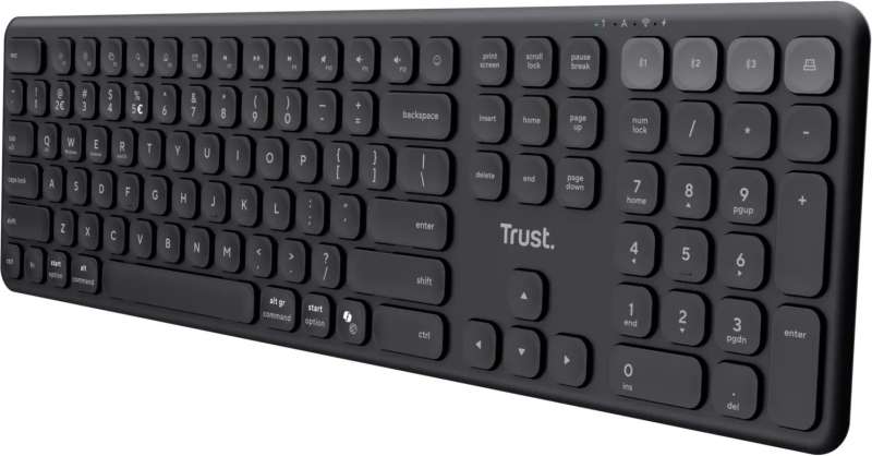 Trust Vaiya Wireless Keyboard Black US