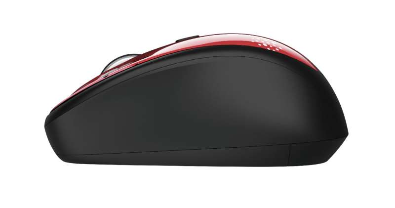 Trust Yvi Wireless Mini Mouse Red Brush