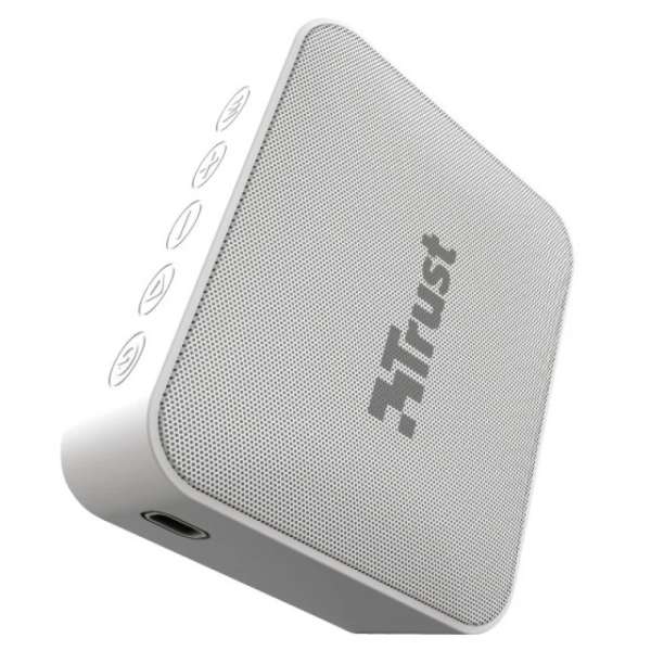 Trust Zowy Compact Bluetooth Speaker White