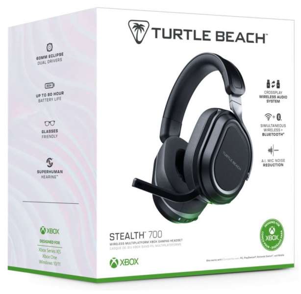 Turtle Beach Stealth 700 Gen 3 Gaming Wireless Headset for Xbox Black