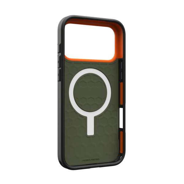 UAG Civilian Magsafe case for iPhone 17 Pro Max Olive/Orange