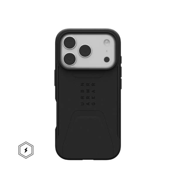 UAG Civilian Magsafe case for iPhone 17 Pro Black