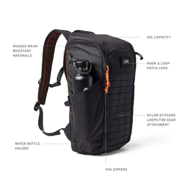 UAG Civilian Notebook Backpack 20L Midnight Camo