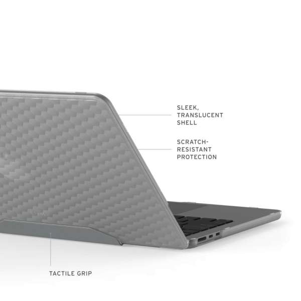UAG Essential Armor case for MacBook Air 13" (M4/3/2) Ice