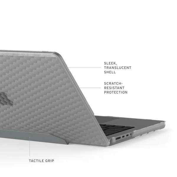 UAG Essential Armor case for MacBook Air 14" (M4/3/2) Ice