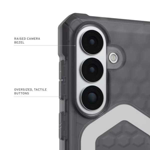 UAG Essential Armor case for Samsung Galaxy S26 Ash