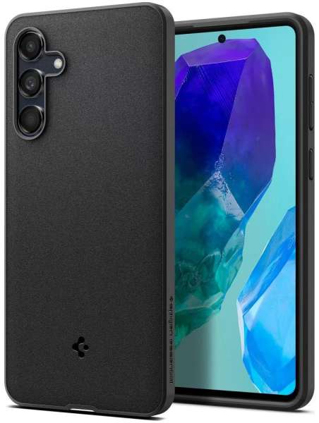 Spigen Essential sandblast Samsung Galaxy M55 5G Matte Black