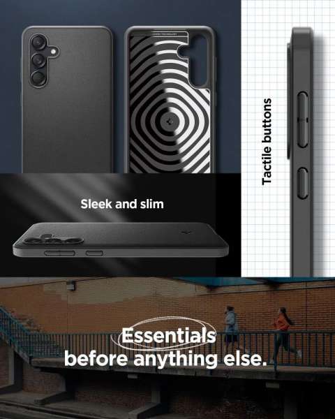 Spigen Essential sandblast Samsung Galaxy M55 5G Matte Black