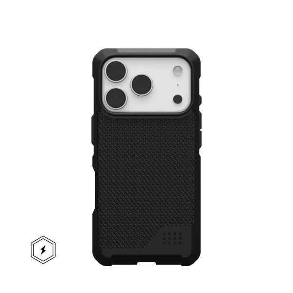 UAG Metropolis LT Magsafe case for iPhone 17 Pro Kevlar Black