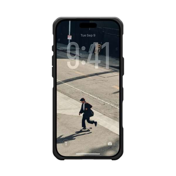 UAG Metropolis LT Magsafe case for iPhone 17 Pro Max Kevlar Black