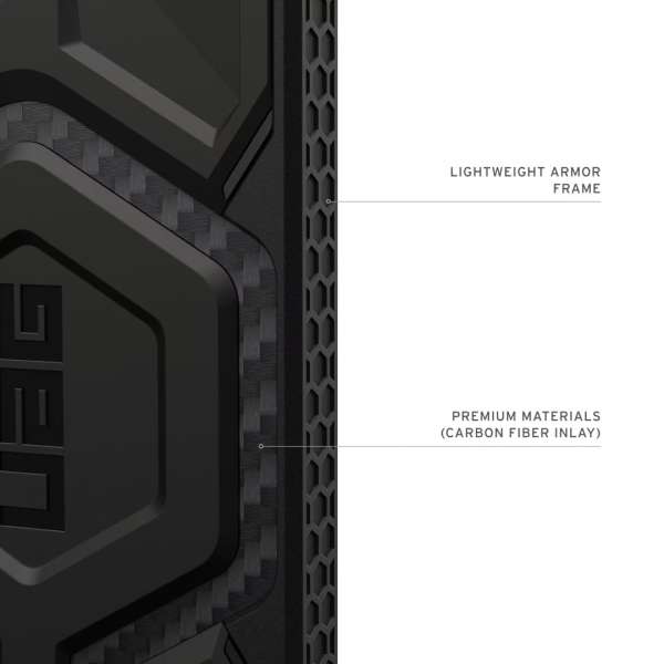 UAG Monarch Pro case for Samsung Galaxy S26 Carbon Fiber