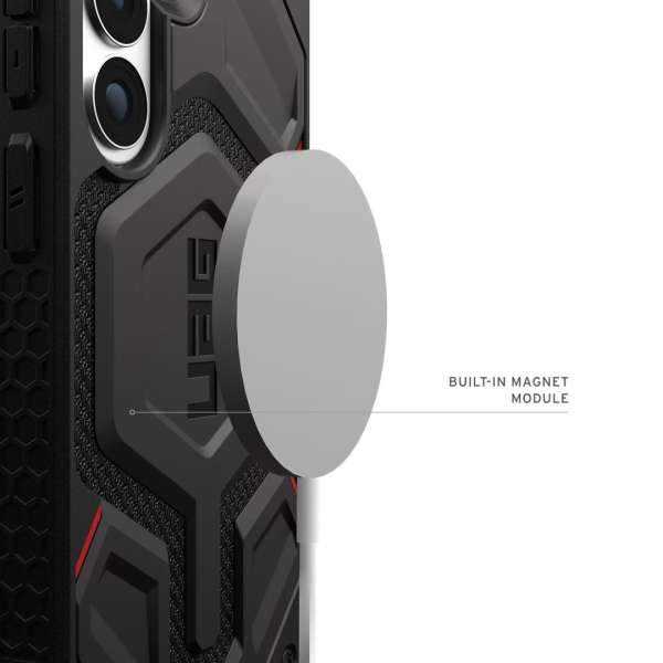 UAG Monarch Pro case for Samsung Galaxy S26+ Kevlar Black