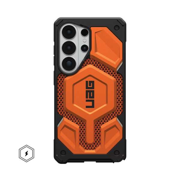 UAG Monarch Pro case for Samsung Galaxy S26 Ultra Kevlar Burnt Orange