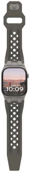 UAG Monarch Strap Apple Watch 49mm/46mm/45mm/44mm/42mm Olive/Titanium