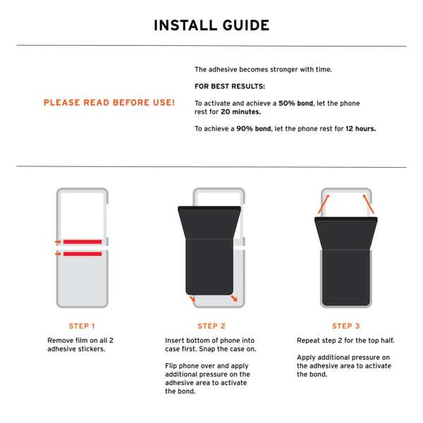 UAG Mouve case with Magnet for Samsung Galaxy Z Flip 7 Ash