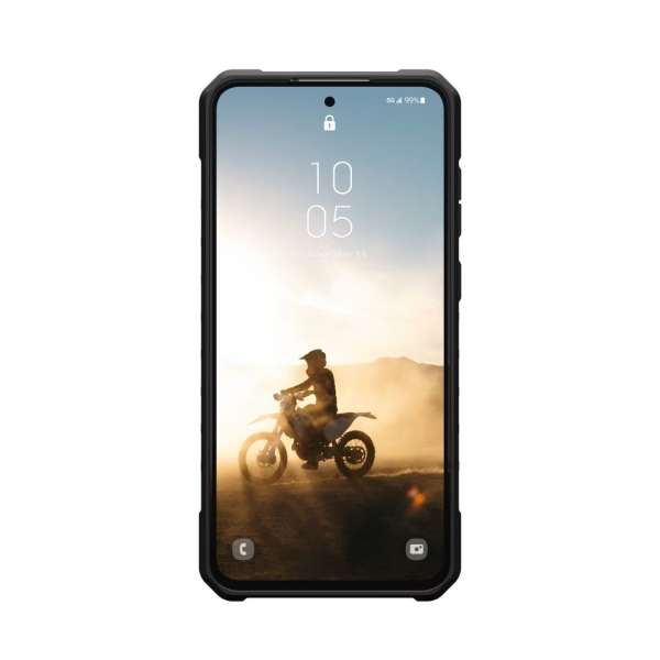 UAG Pathfinder case for Samsung Galaxy S25 FE Ash/Black Clear