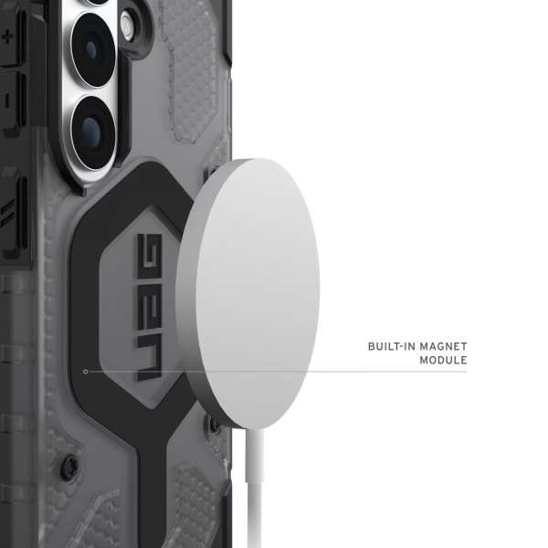 UAG Pathfinder Clear case for Samsung Galaxy S26 Ash/Black