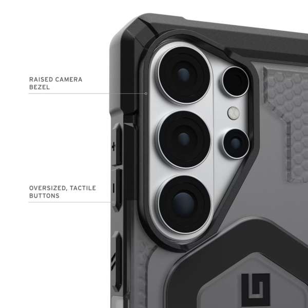 UAG Pathfinder Clear case for Samsung Galaxy S26 Ultra Ash/Black