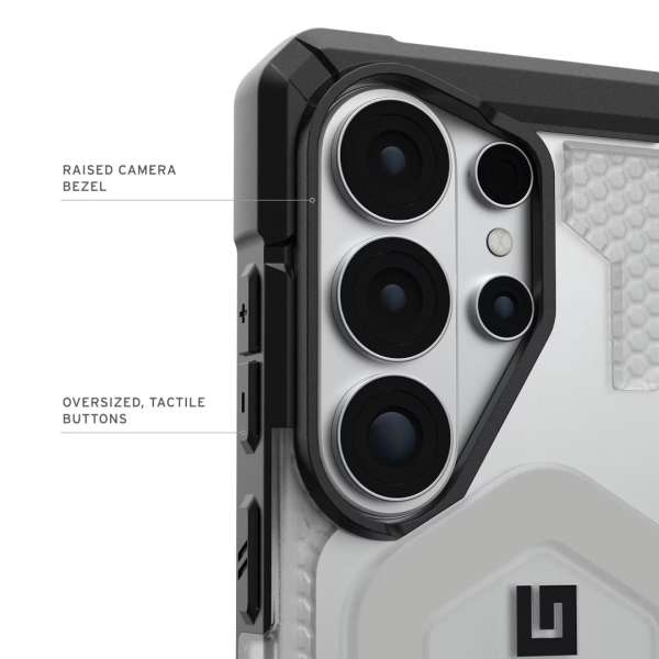 UAG Pathfinder Clear case for Samsung Galaxy S26 Ultra Ice/Silver