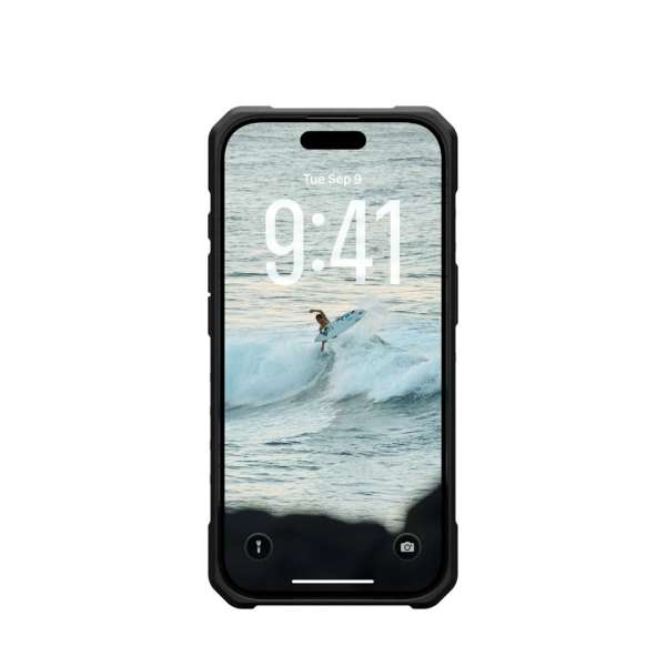 UAG Pathfinder Clear Magsafe case for iPhone 17 Ash/Black