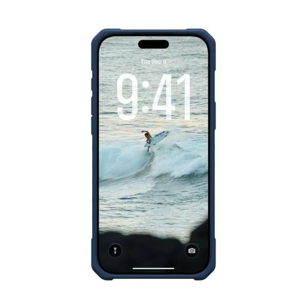 UAG Pathfinder Clear Magsafe case for iPhone 17 Pro Max Blues Lanyard