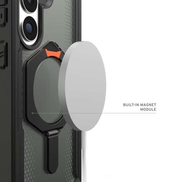 UAG Plasma XTE case for Samsung Galaxy S26+ Black/Orange
