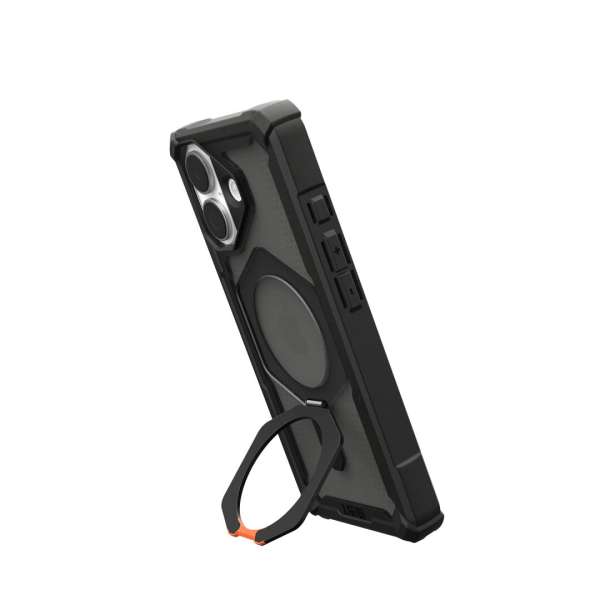 UAG Plasma XTE Magsafe case for iPhone 17 Black/Pop Orange